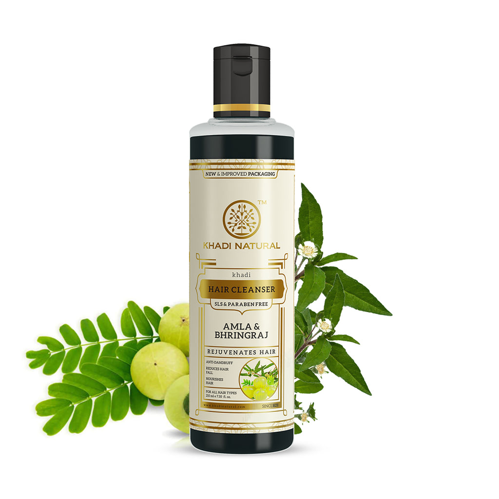 Khadi Natural Amla & Bhringraj Hair Cleanser