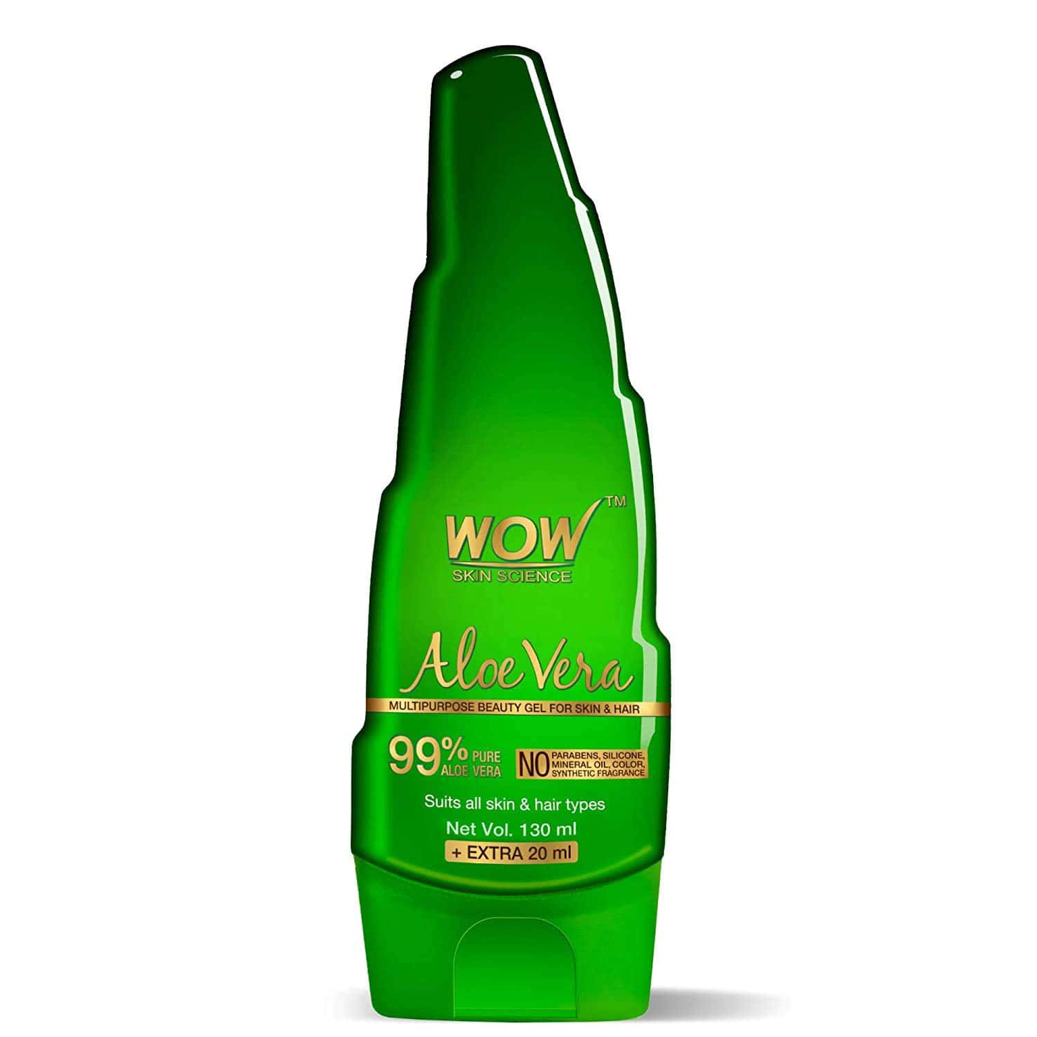 WOW Skin Science 99% Pure Aloe Vera Gel
